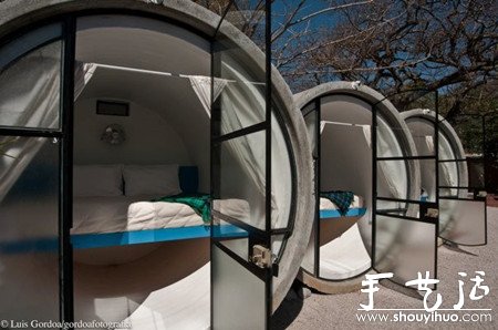 回收水泥管建成的“旅館” -  rpnrmr.com
