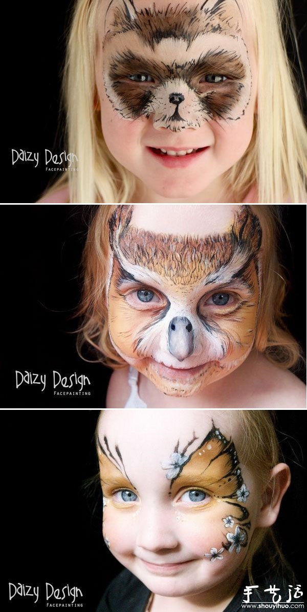 孩子臉上的繪畫作品——“baby face” -  rpnrmr.com