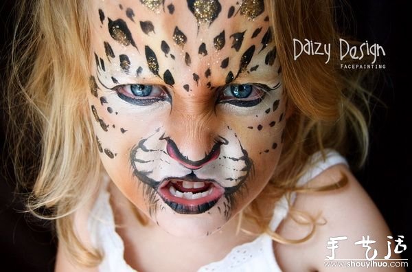 孩子臉上的繪畫作品——“baby face” -  rpnrmr.com