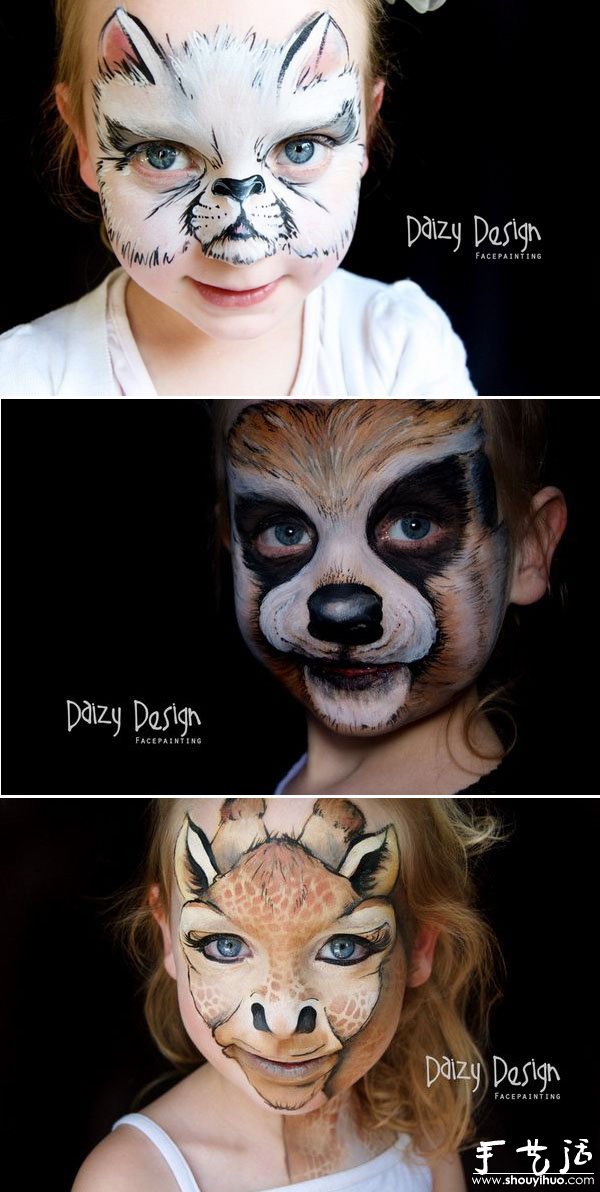 孩子臉上的繪畫作品——“baby face” -  rpnrmr.com