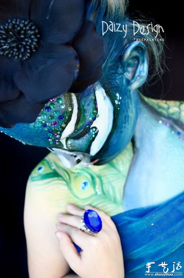 孩子臉上的繪畫作品——“baby face” -  rpnrmr.com