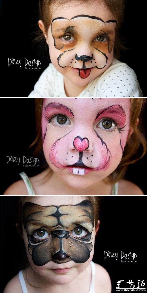 孩子臉上的繪畫作品——“baby face” -  rpnrmr.com