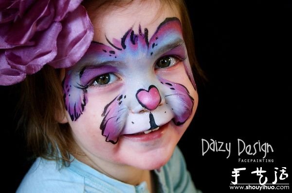 孩子臉上的繪畫作品——“baby face” -  rpnrmr.com
