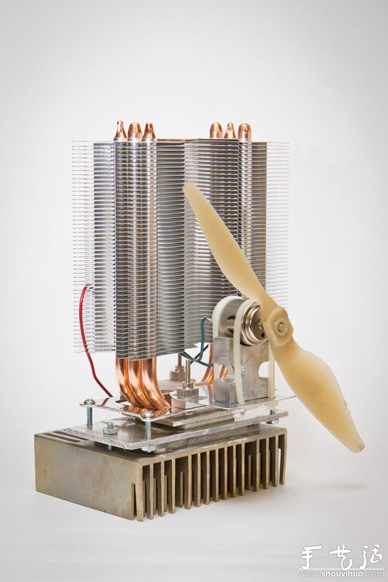 手工制作溫差發(fā)電小風(fēng)扇 -  rpnrmr.com