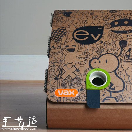 可回收材料制成的紙板吸塵器 -  rpnrmr.com