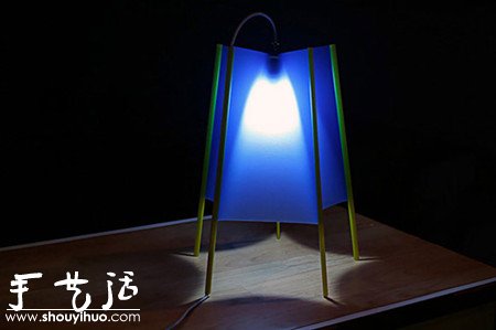 小冊子的外殼手工DIY節(jié)能燈罩 -  rpnrmr.com