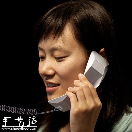 創(chuàng)意立體折紙電話 -  rpnrmr.com