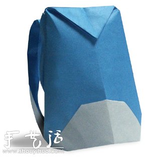 長(zhǎng)形小書包的折紙方法 -  rpnrmr.com