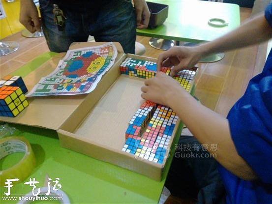 魔方拼圖手工DIY教程 -  rpnrmr.com