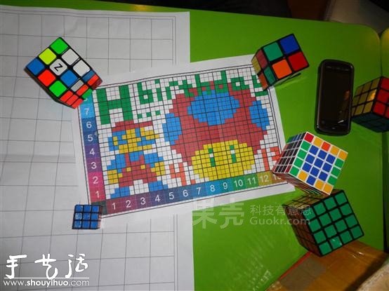 魔方拼圖手工DIY教程 -  rpnrmr.com