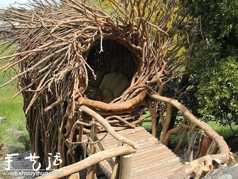 樹枝DIY的超大鳥窩 -  rpnrmr.com