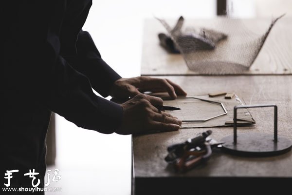 匠人辻徹手工網(wǎng)編的過(guò)程和部分作品 -  rpnrmr.com