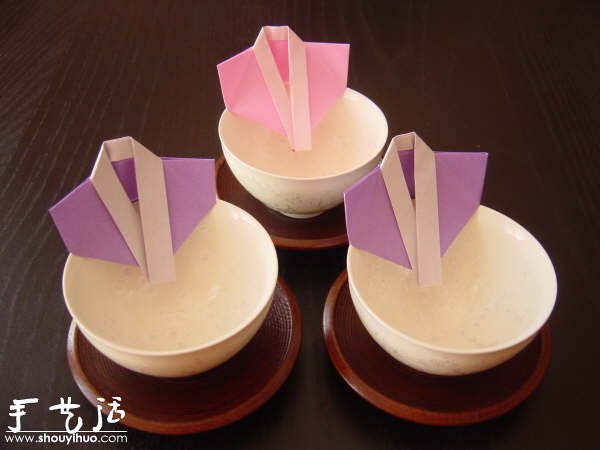 另一款日式餐巾紙折紙方法 -  rpnrmr.com
