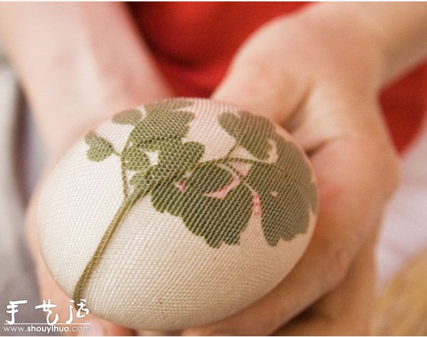 煮雞蛋創(chuàng)意手工制作：花草留白印染 -  rpnrmr.com