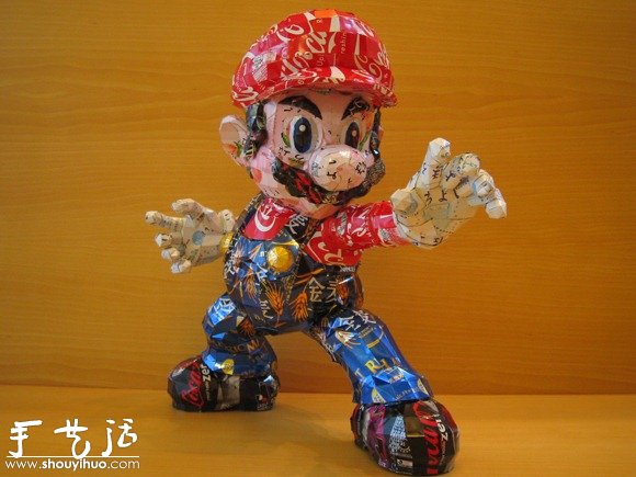 易拉罐手工DIY成經(jīng)典卡通人物 -  rpnrmr.com