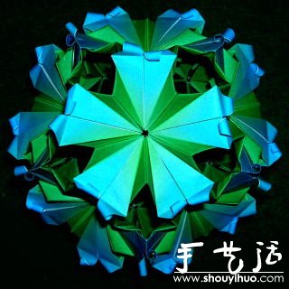 復雜萬花筒折紙作品欣賞 -  rpnrmr.com