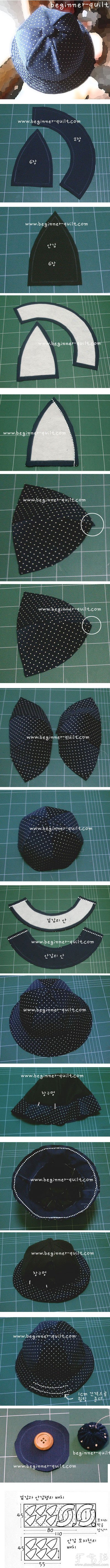 布藝帽子手工制作教程 -  rpnrmr.com