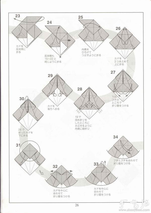 三角龍的折紙方法 -  rpnrmr.com