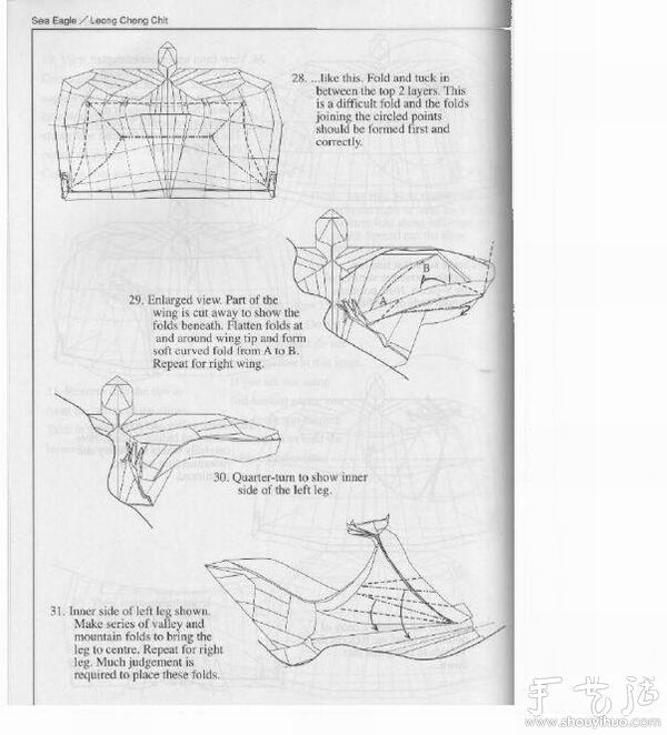 老鷹折紙 -  rpnrmr.com