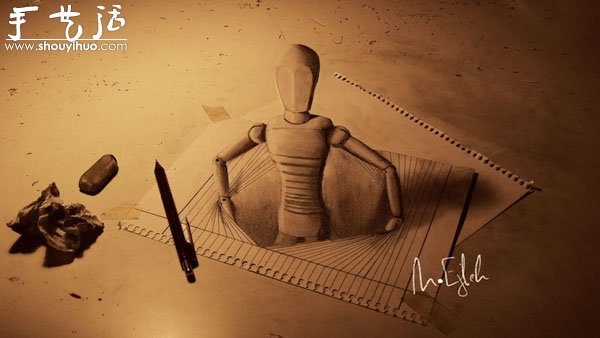 打破二維平面界限的繪畫(huà)作品 -  rpnrmr.com