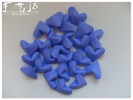 小巧可愛(ài)小“心”形的手工折紙方法 -  rpnrmr.com