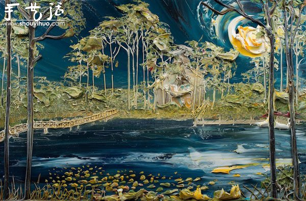 Justin Gaffrey油漆繪畫作品 -  rpnrmr.com