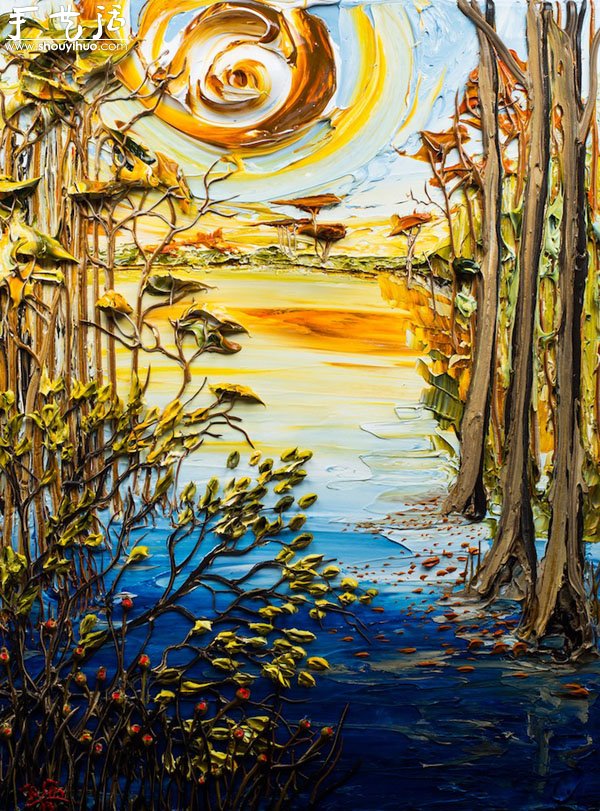 Justin Gaffrey油漆繪畫作品 -  rpnrmr.com