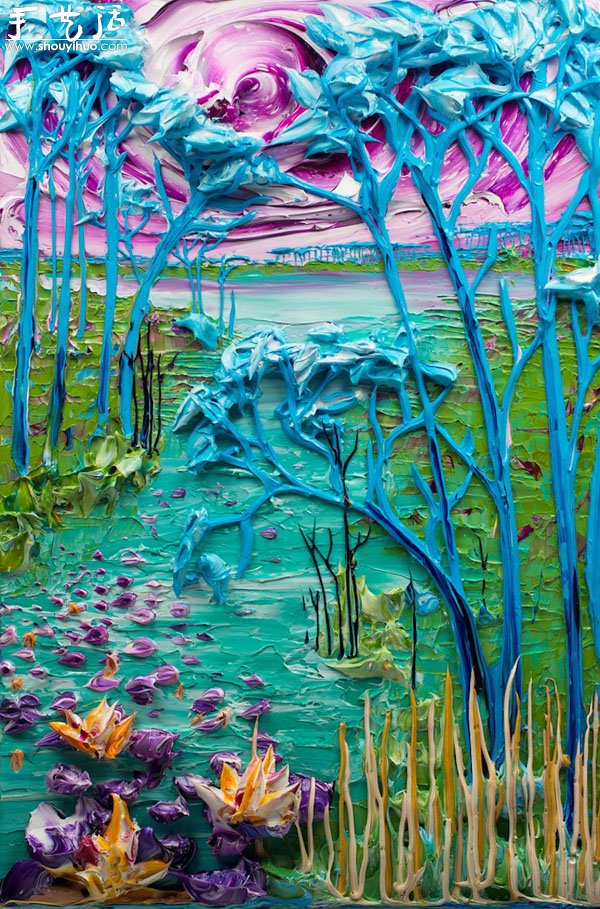 Justin Gaffrey油漆繪畫作品 -  rpnrmr.com