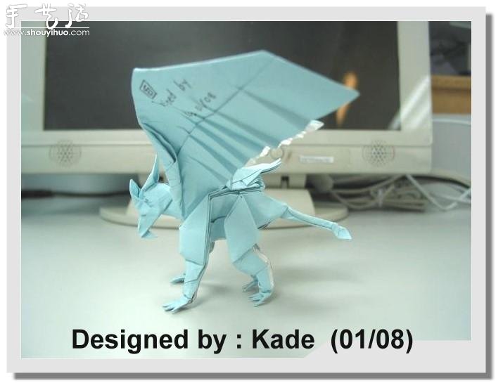 召喚獸Bahamut-Zero折紙作品欣賞 -  rpnrmr.com