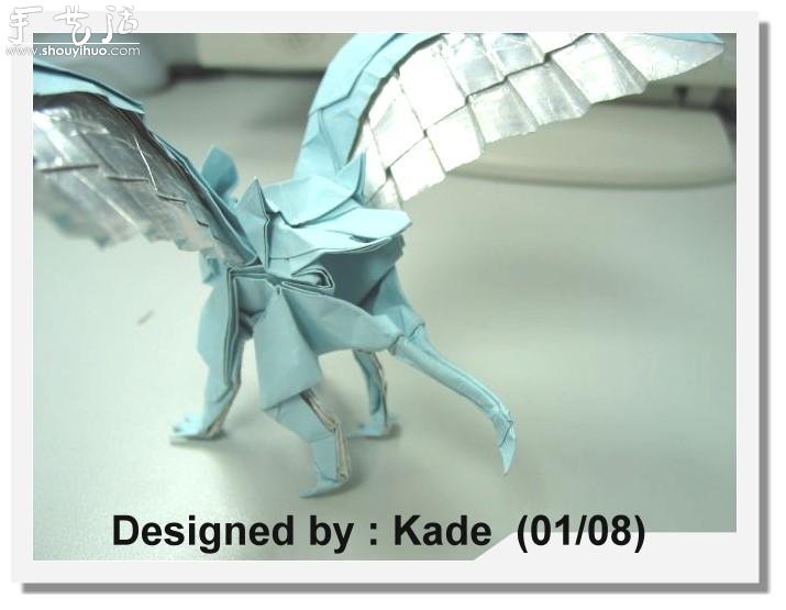 召喚獸Bahamut-Zero折紙作品欣賞 -  rpnrmr.com