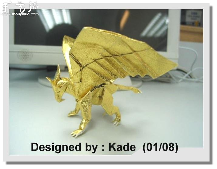 召喚獸Bahamut-Zero折紙作品欣賞 -  rpnrmr.com