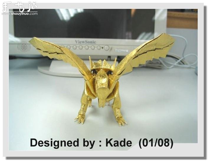 召喚獸Bahamut-Zero折紙作品欣賞 -  rpnrmr.com