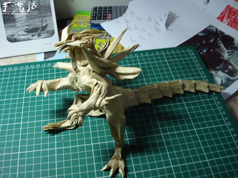 暗黑破壞神大菠蘿的折紙作品欣賞 -  rpnrmr.com