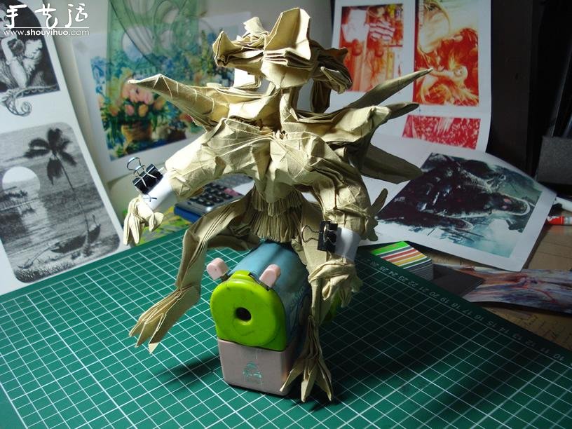 暗黑破壞神大菠蘿的折紙作品欣賞 -  rpnrmr.com