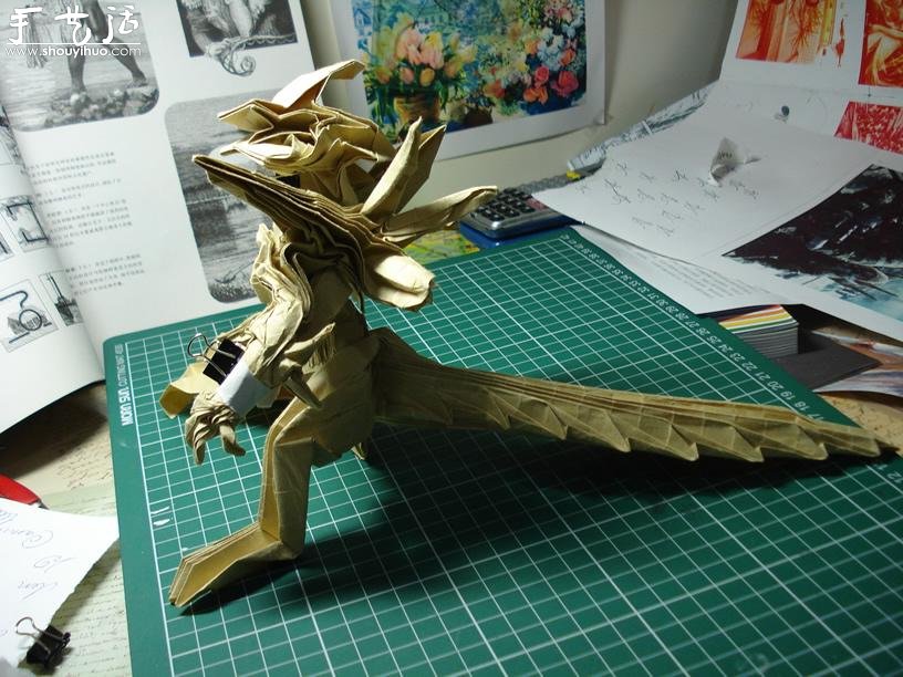 暗黑破壞神大菠蘿的折紙作品欣賞 -  rpnrmr.com