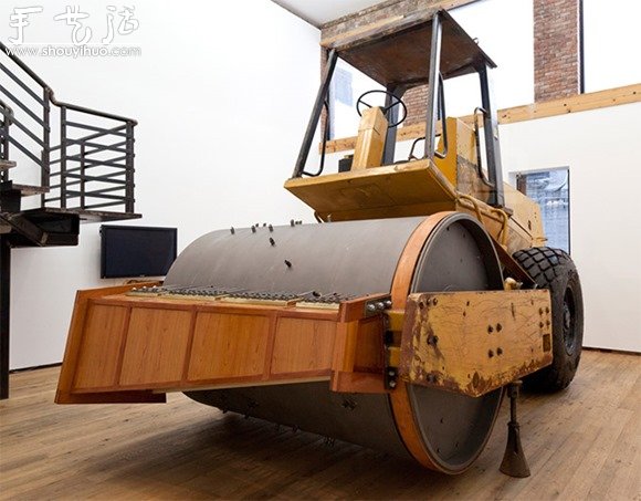 DIY制作的壓土車(chē)音樂(lè)盒 -  rpnrmr.com