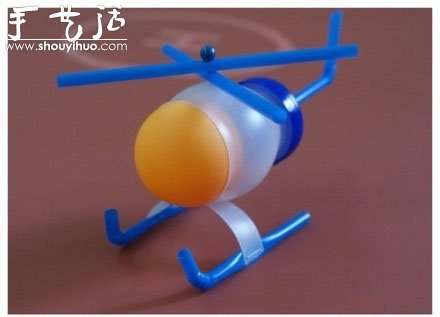 廢棄塑料瓶手工制作直升飛機(jī)的方法 -  rpnrmr.com
