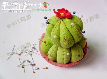 布藝仙人球的手工制作教程 -  rpnrmr.com
