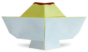 圣代冰淇淋的折紙方法 -  rpnrmr.com