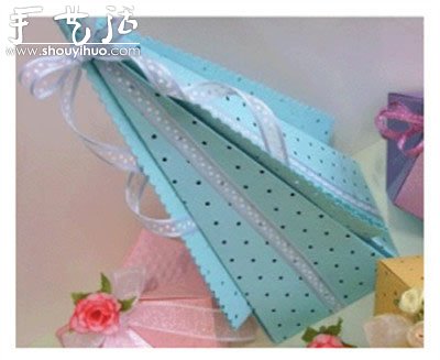 三角形塔狀禮品包裝盒手工制作方法 -  rpnrmr.com