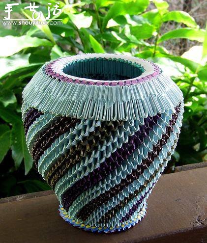 三角插手工制作的漂亮臺(tái)燈 -  rpnrmr.com