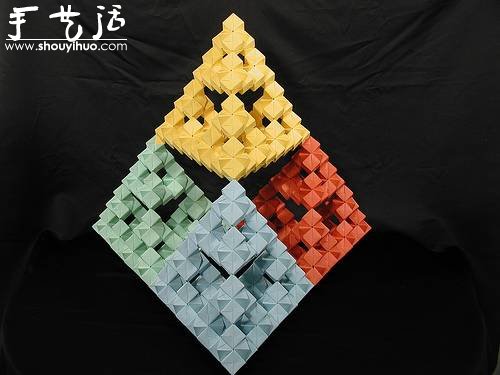 立體幾何模型折紙作品 -  rpnrmr.com
