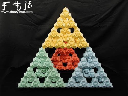 立體幾何模型折紙作品 -  rpnrmr.com