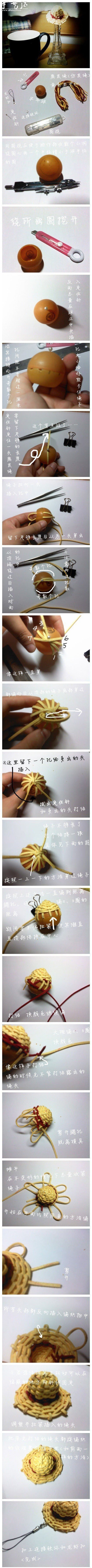 海賊王路飛草帽的手工制作教程 -  rpnrmr.com