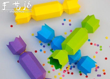 漂亮可愛的糖果包裝盒制作方法 -  rpnrmr.com