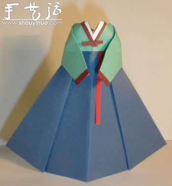 大長(zhǎng)今服飾折紙作品欣賞 -  rpnrmr.com