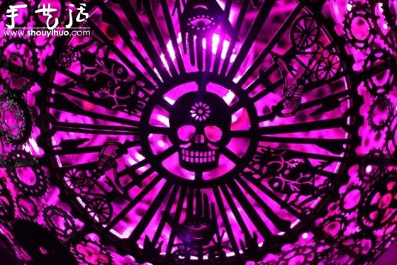 自行車零件制作的華麗吊燈 -  rpnrmr.com