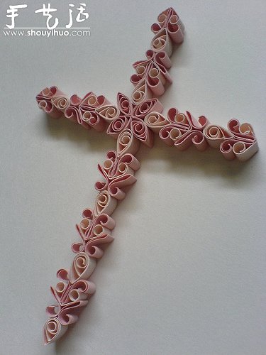 花鳥十字架卷紙作品欣賞 -  rpnrmr.com