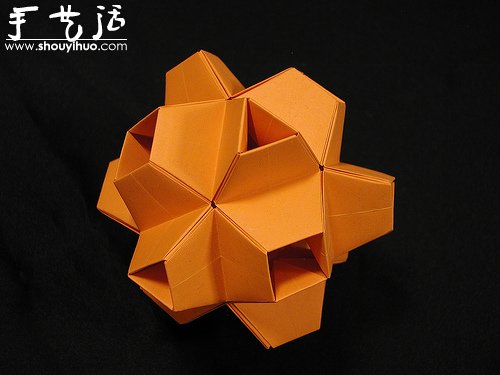 復(fù)雜幾何立體折紙作品欣賞 -  rpnrmr.com