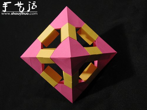 復(fù)雜幾何立體折紙作品欣賞 -  rpnrmr.com